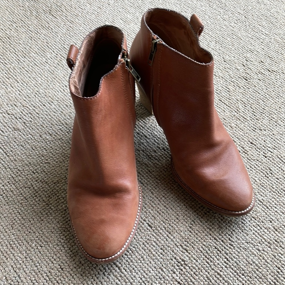Madewell Billie Boot - English Saddle